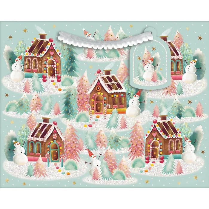 Euro Tote - Large - Gingerbread Dreams - XLT702