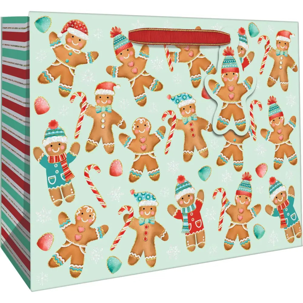 Macpaper.com - Euro Tote - Large Tote - Gingerbread Cookies — Mac Paper ...