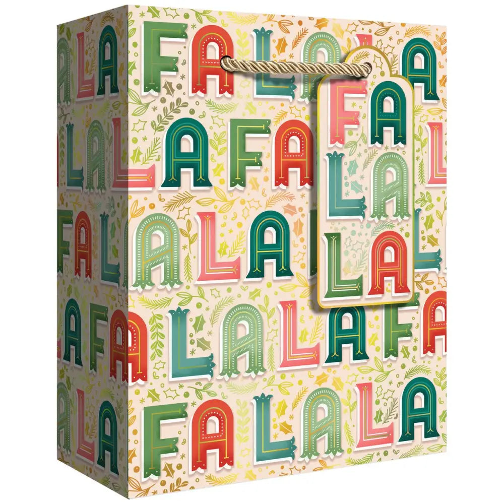 Euro Tote - Medium - Fa La La - Retail-6 count - XGBM877