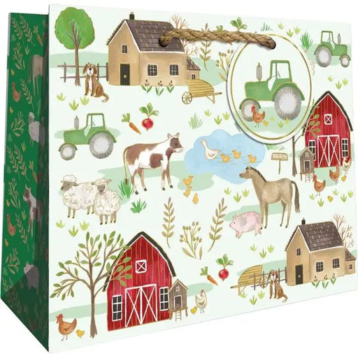 Euro Tote - Medium - Farm Life - Retail-6 count - MT480