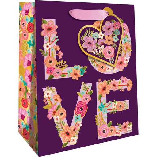 Euro Tote - Medium - Floral Love - Retail-6 count - MT215