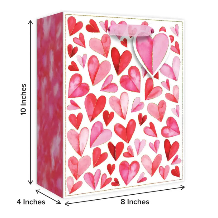 Euro Tote - Medium - Folded Hearts