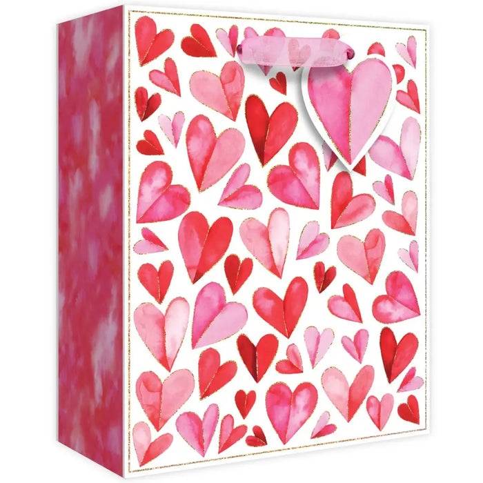 Euro Tote - Medium - Folded Hearts - Retail-6 count - GBM258