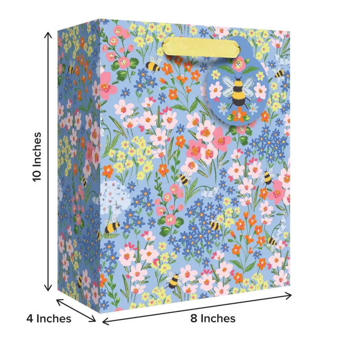 Euro Tote - Medium - Garden Bees