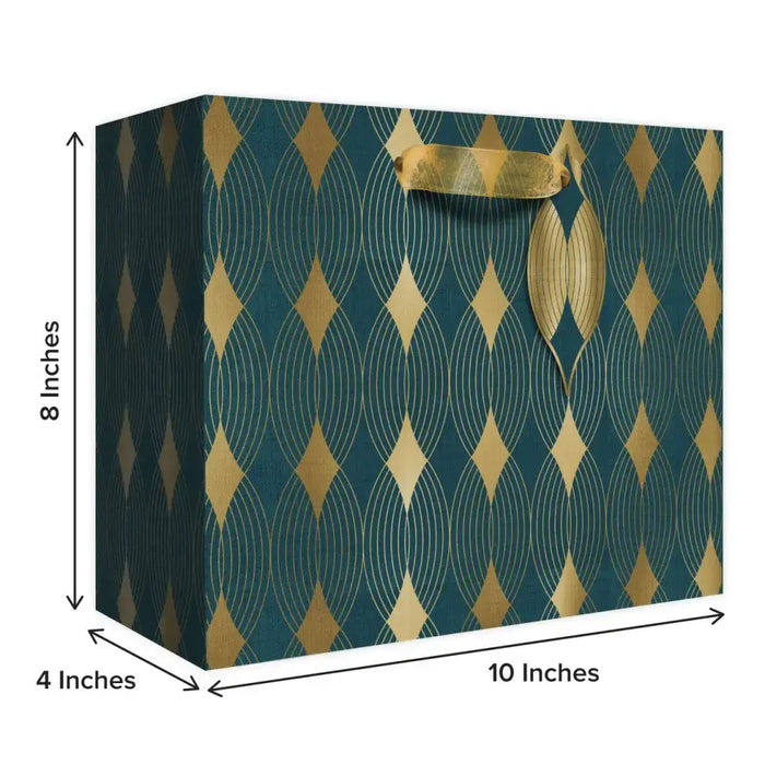 Euro Tote - Medium - Gilded Geo Gold