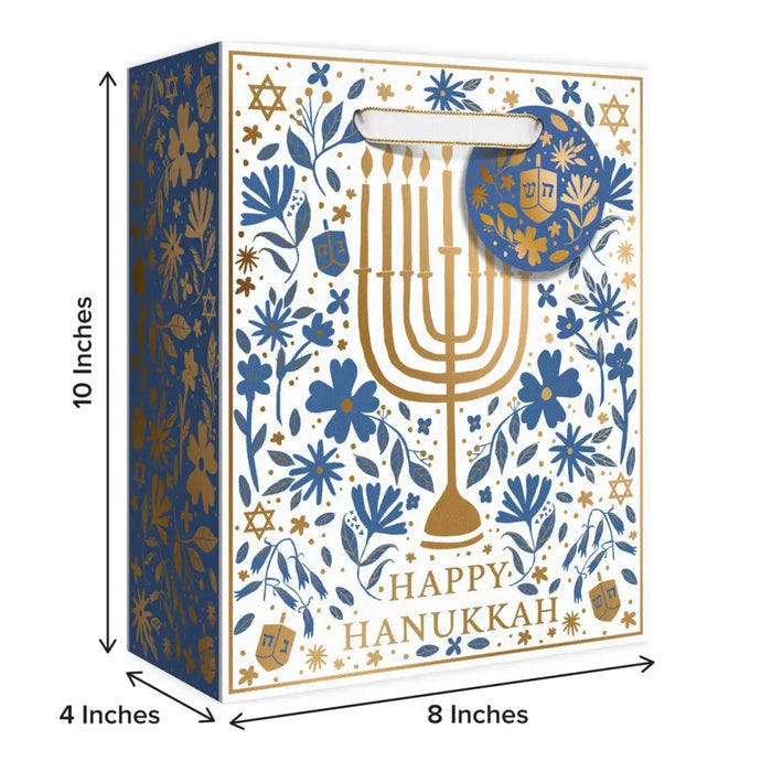 Euro Tote - Medium - Golden Hanukkah