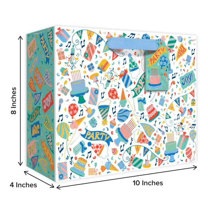 Euro Tote - Medium - Let’s Party