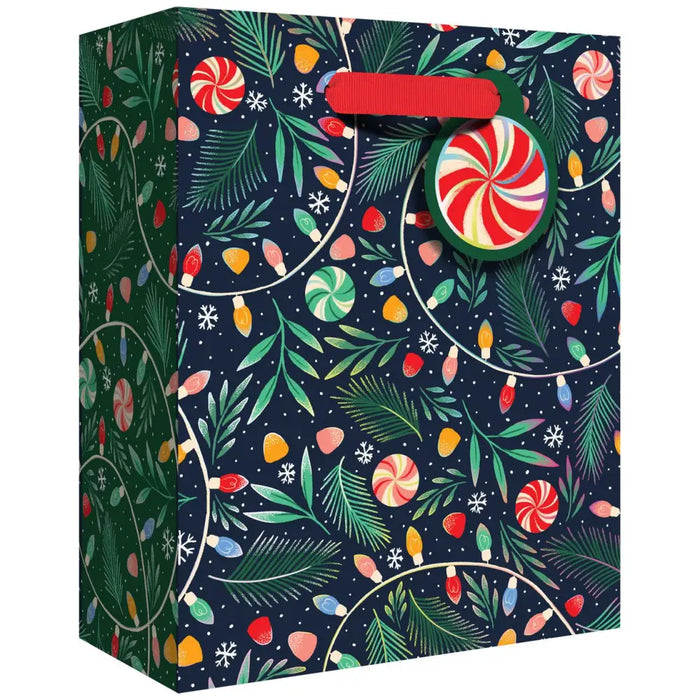 Euro Tote - Medium - Peppermint Twinkle - Retail-6 count