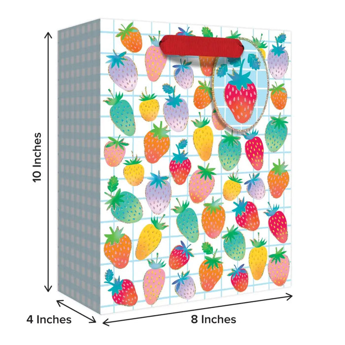 Euro Tote - Medium - Sweet Strawberries