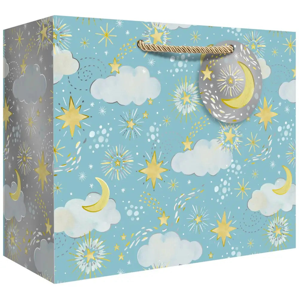 Euro Tote - Medium - Twinkle Stars - Retail-6 count - GBM235