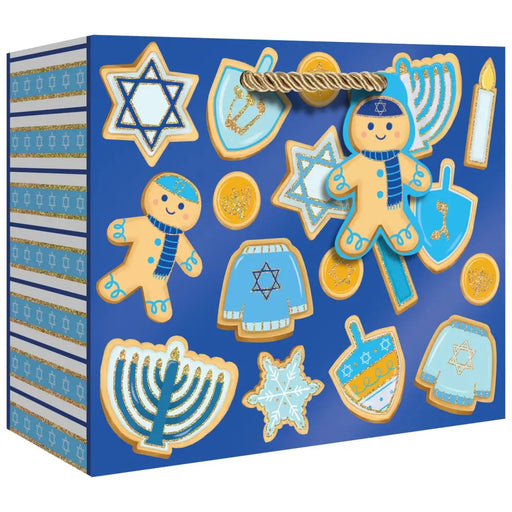 Euro Tote - Small - Hanukkah Cookies - 6 Count - XGBS845