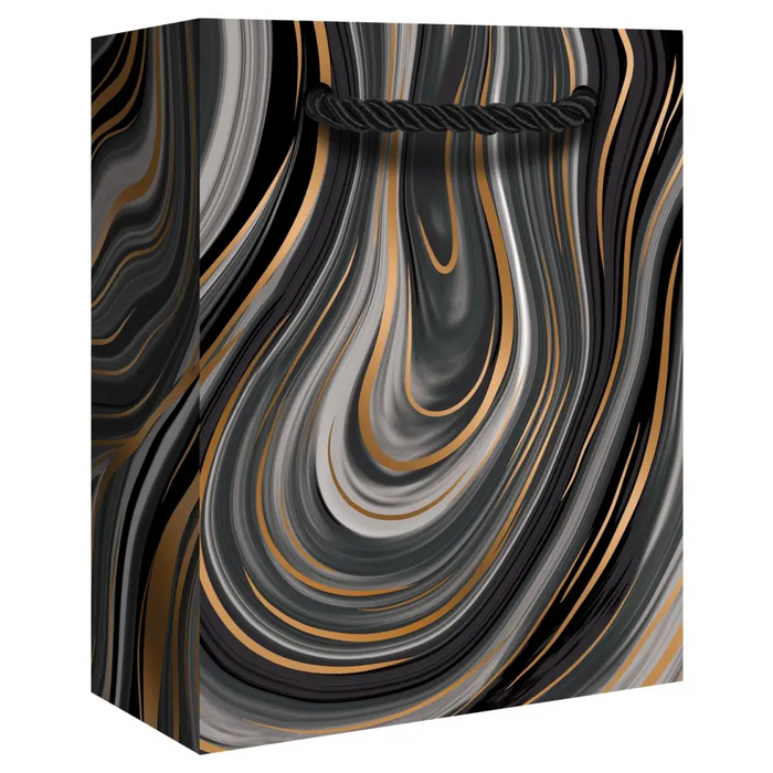 Euro Tote - Tiny Tote - Marbleized Black - 6 Count - GBT233