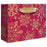 Euro Tote - Tiny Tote - Sparkleflake Gold Red - 6 Count