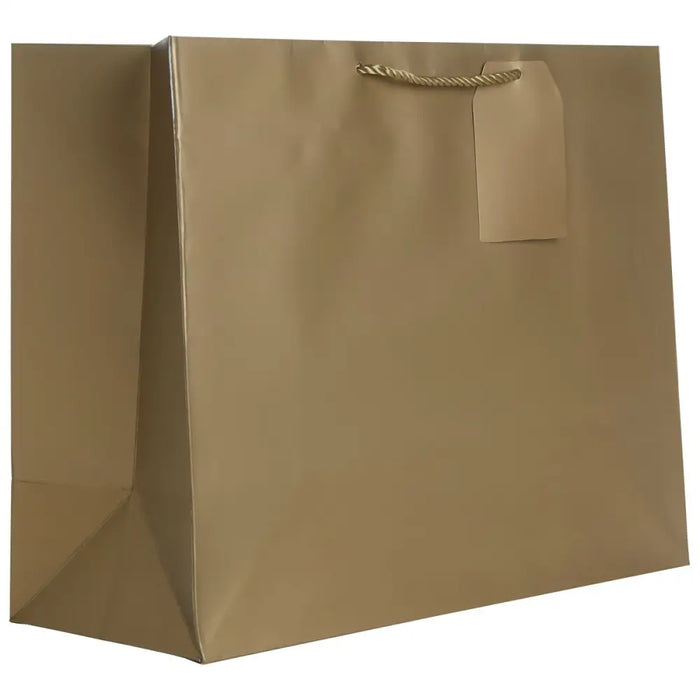 Euro Totes Solid Matte - Jumbo - Gold / 6 count - BJT909