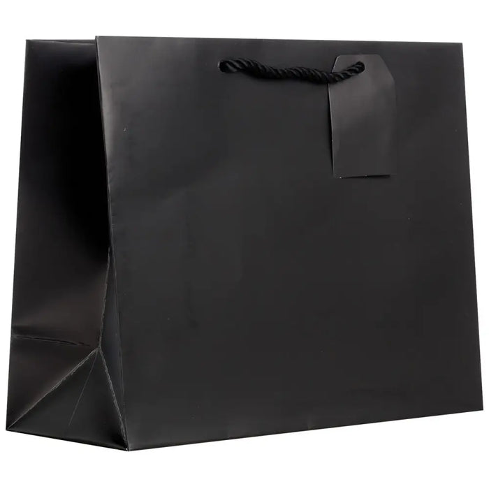 Euro Totes Solid Matte - Large - Black / 6 count - LT921
