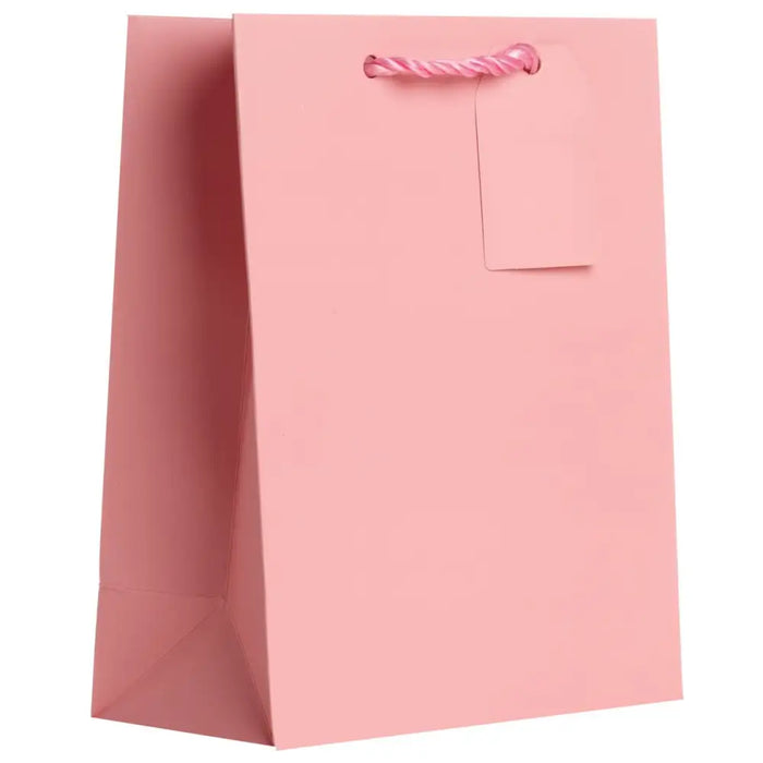 Euro Totes Solid Matte - Medium - Pastel Pink / 6 count