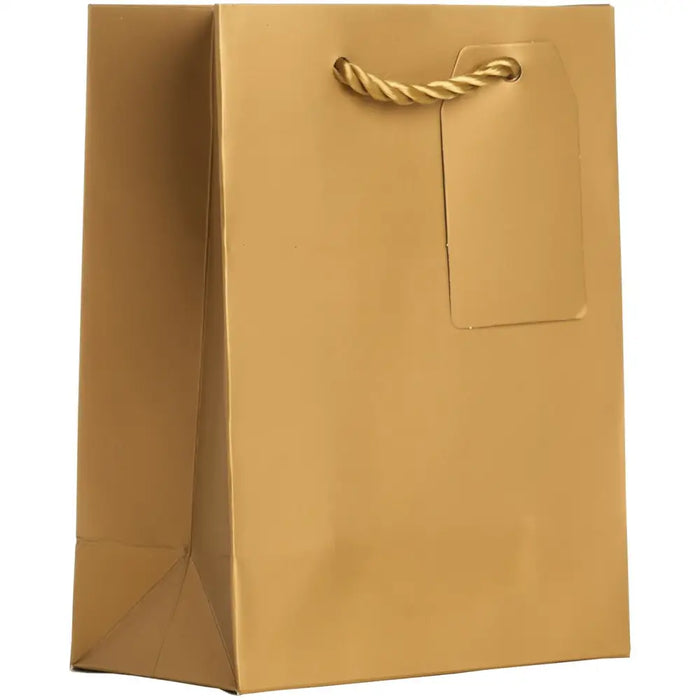 Euro Totes Solid Matte - Small - Gold / 6 count - ST915