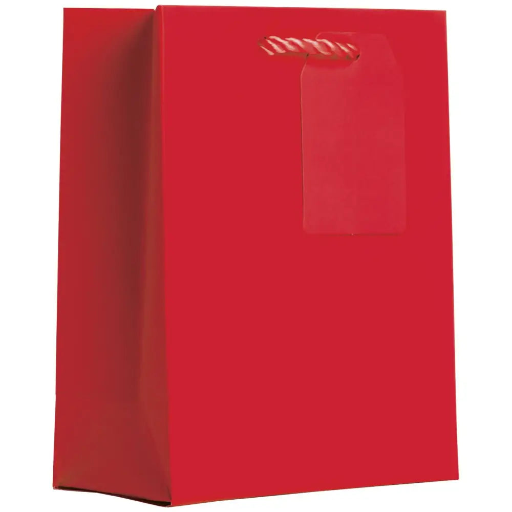 Euro Totes Solid Matte - Small - Red / 6 count - ST909
