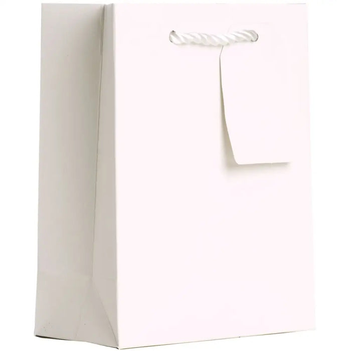 Euro Totes Solid Matte - Small - White / 6 count - ST924