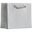Euro Totes Solid Matte - Tiny - Silver / 6 count