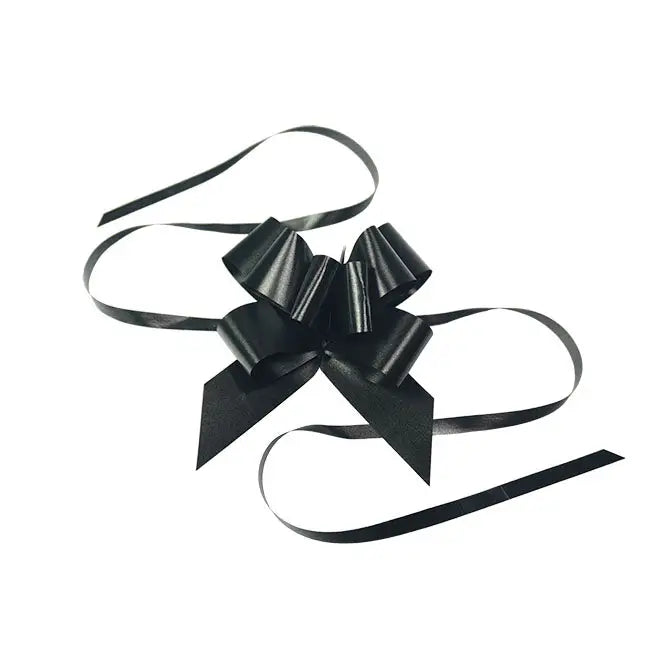 Farfalla Butterfly Pull Pom Bows - Smooth Poly Finish - 2’’