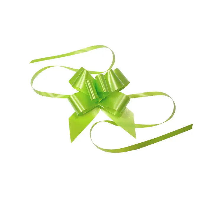 Farfalla Butterfly Pull Pom Bows - Smooth Poly Finish - 2’’