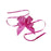 Farfalla Butterfly Pull Pom Bows - Smooth Poly Finish - 2’’