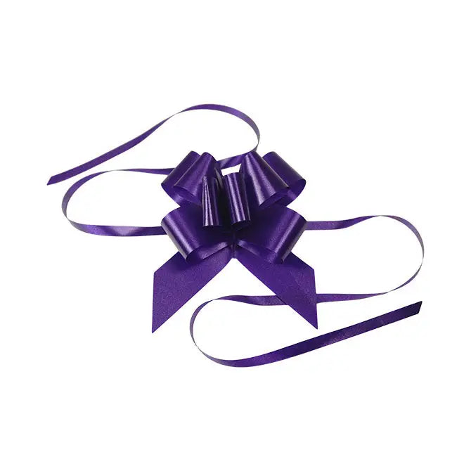 Farfalla Butterfly Pull Pom Bows - Smooth Poly Finish - 2’’