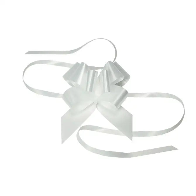 Farfalla Butterfly Pull Pom Bows - Smooth Poly Finish - 2’’