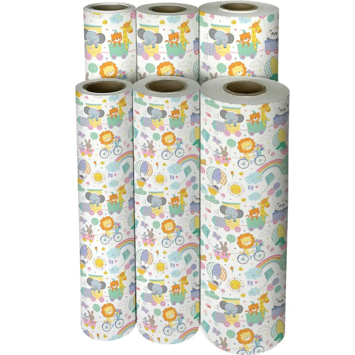 Gift Wrap - Animal Adventure - Recycled Fiber