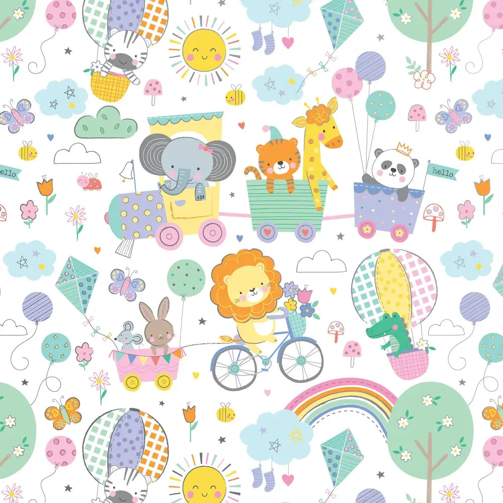 Adventure Gift Wrapper Macpaper.com - Gift Wrap - Animal Adventure - Recycled Fiber — Mac ...