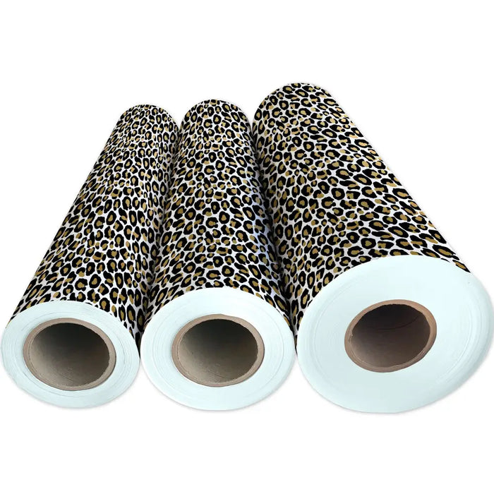 Gift Wrap - Black Leopard - Recycled Fiber - B487.30.208JR