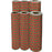 Gift Wrap -Christmas Trees Red - Recycled Fiber