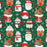Gift Wrap - Cocoa Christmas Green - Recycled Fiber