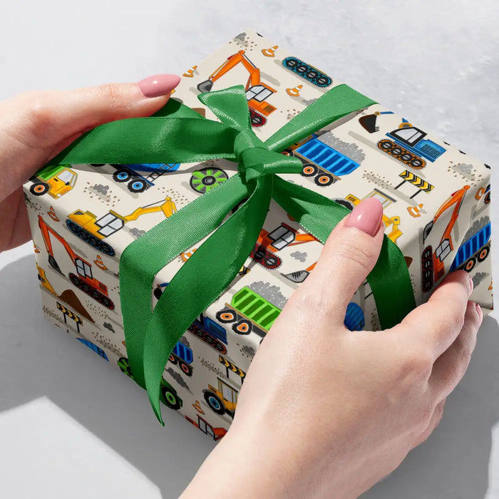 Gift Wrap - Construction Site - B398.30.208JR