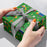Gift Wrap - Construction Trucks Green - Recycled Fiber