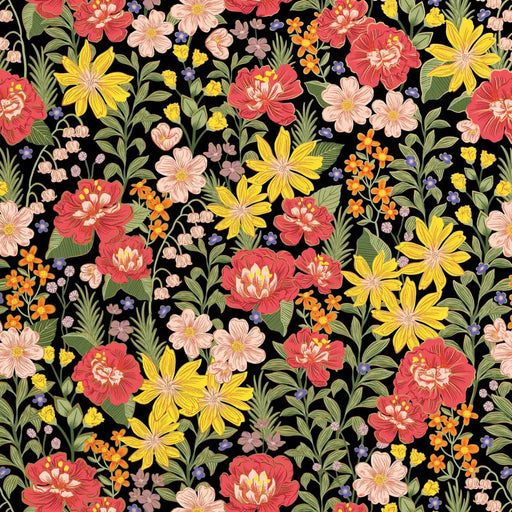 Gift Wrap - Fresh Floral - Recycled Fiber - Jewelry Roll