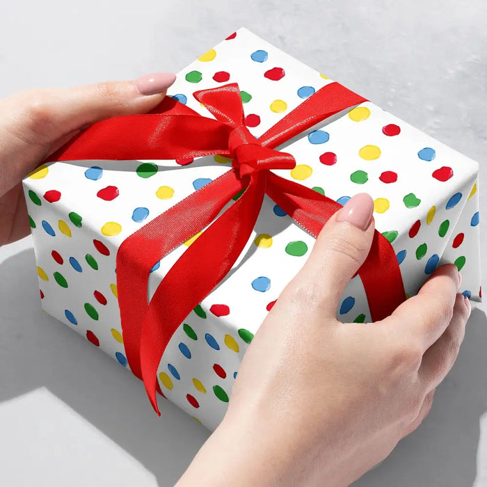 Gift Wrap - Fun Dots - Recycled Fiber - B490.30.208JR