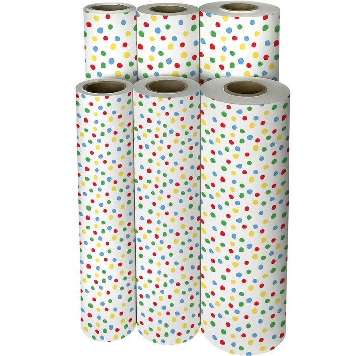 Gift Wrap - Fun Dots - Recycled Fiber - B490.30.208JR