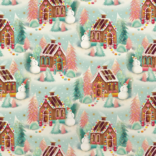 Gift Wrap - Gingerbread Dreams (Recycled Fiber) -
