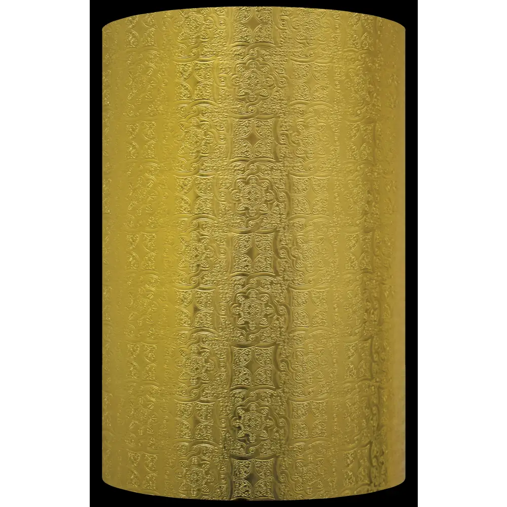 Gift Wrap - GW-7752 - Gold Medallions - Jewelry Roll