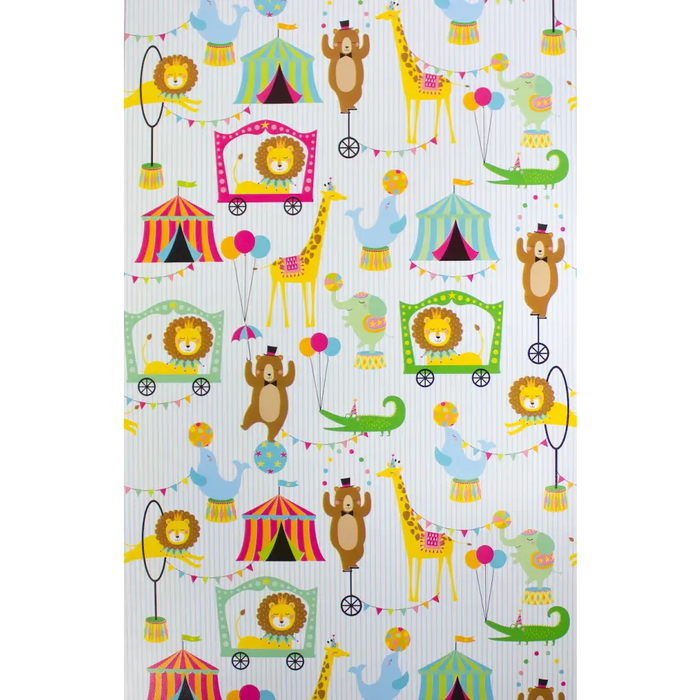 Gift Wrap -GW - 9436- Under the Big Top - 24’’ X 417’