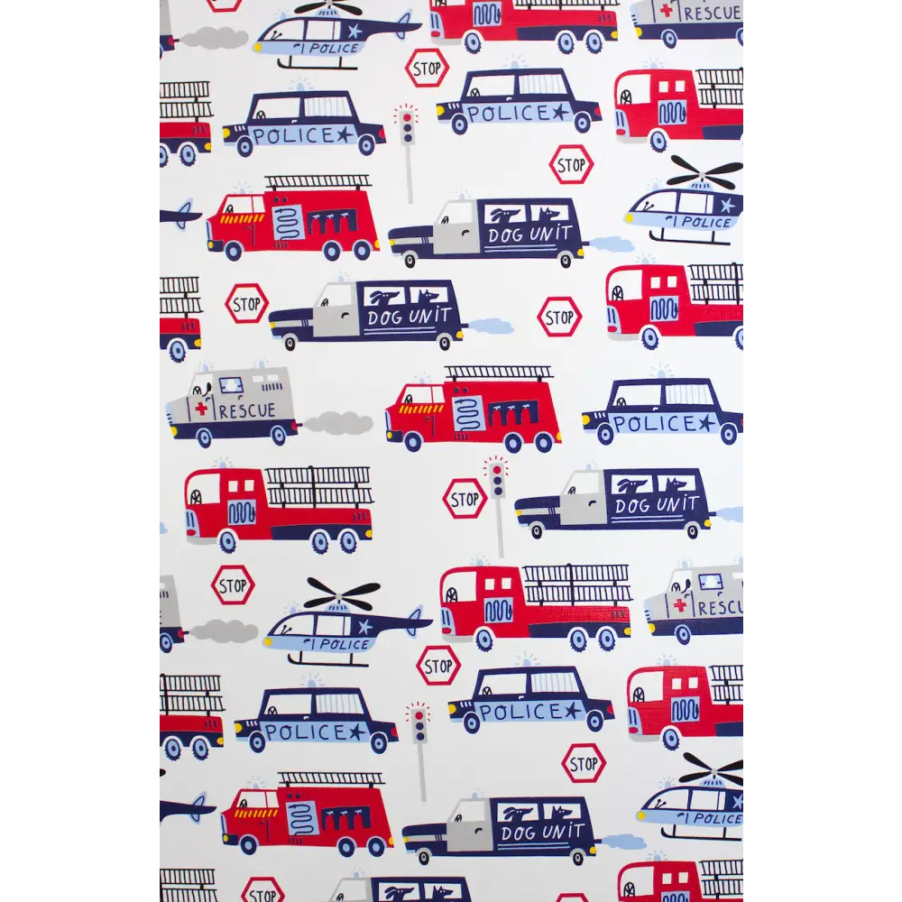 Gift Wrap - GW-9439 - First Responders - 24’’ X 417’