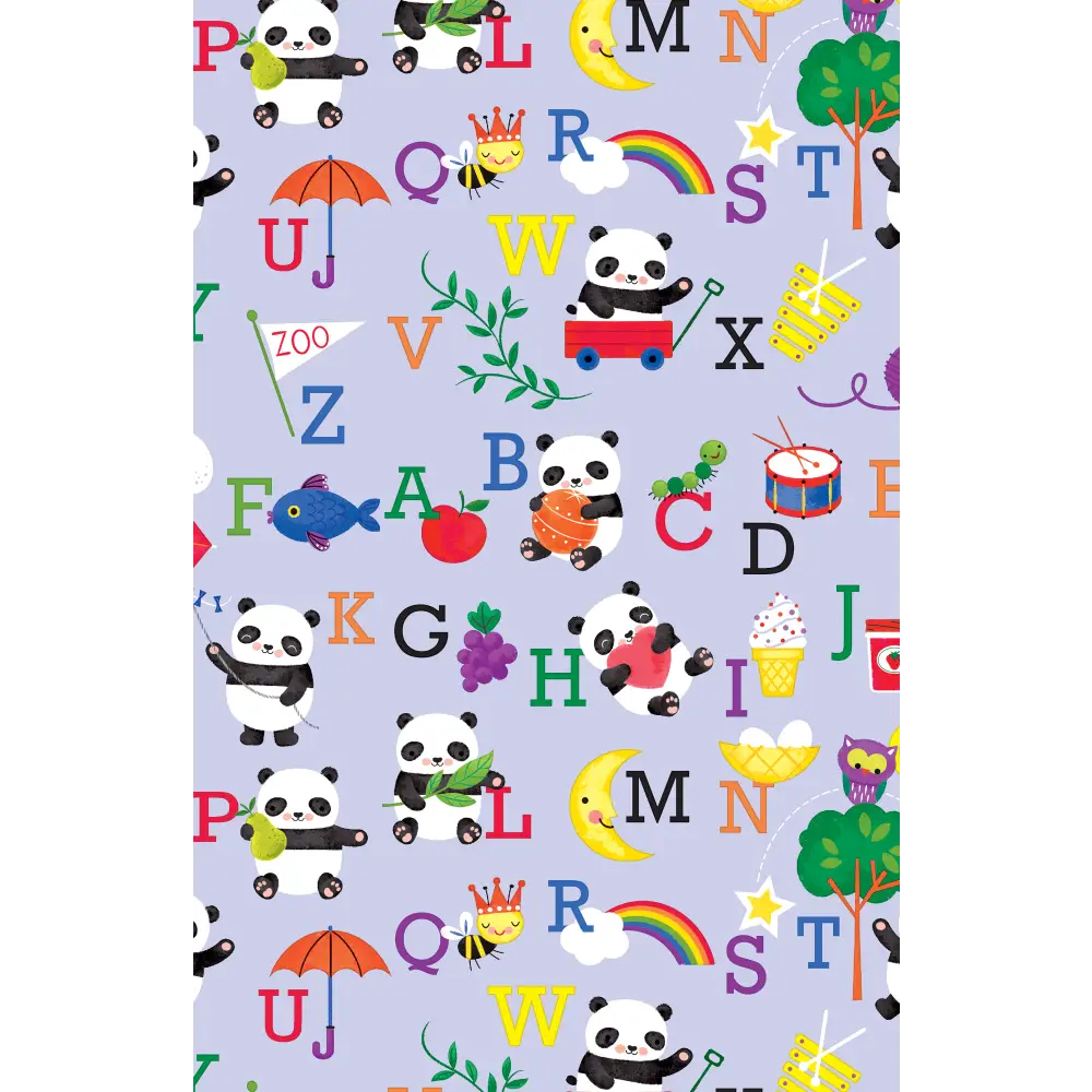 Gift Wrap - GW-9540 - Panda Phonics - Jewelry Roll 7-1/2’’