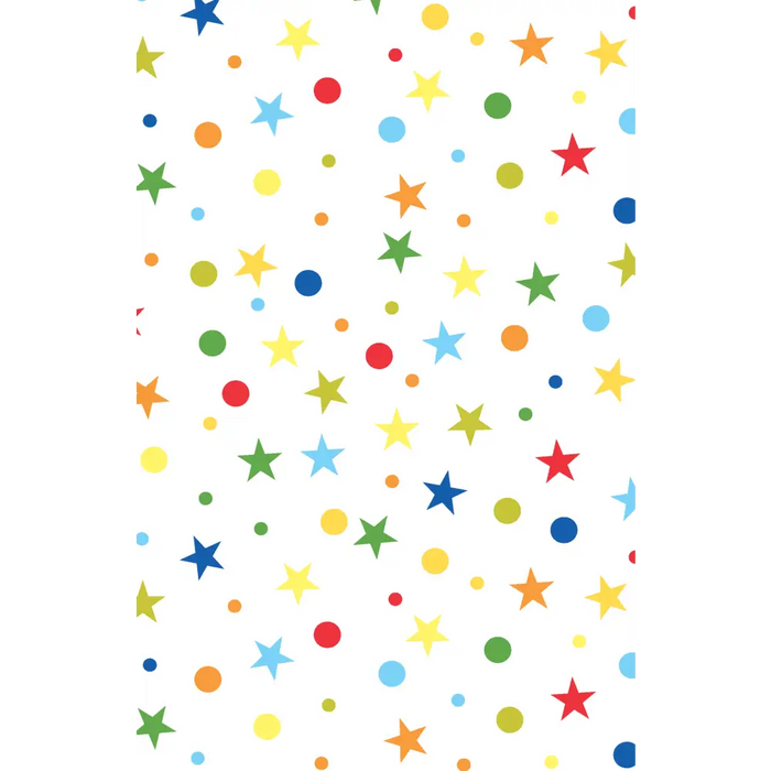 Gift Wrap - GW-9550 - Dotty Stars - Jewelry Roll 7-1/2’’ x