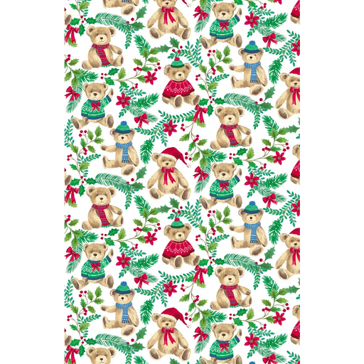 Gift Wrap - GW-9552 - Christmas Polo Bears - Jewelry Roll