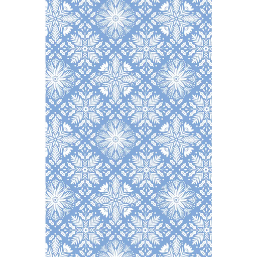 Gift Wrap - GW-9558 - Blue Snowflakes - 24’’ X 208’