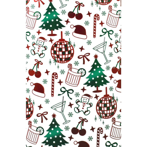 Gift Wrap - GW-9560 - Disco Christmas - Jewelry Roll