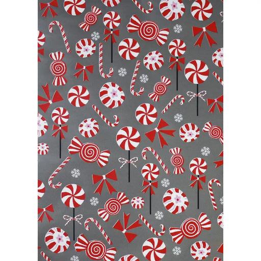 Gift Wrap - GW-9563 Peppermints Everywhere - Jewelry Roll