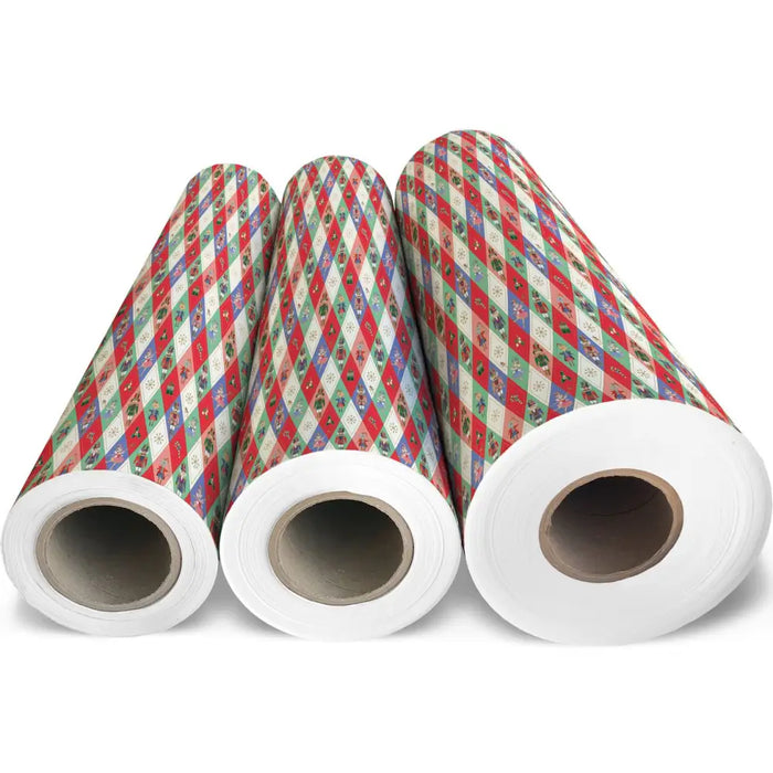 Gift Wrap - Harlequin Nutcracker - Recycled Fiber